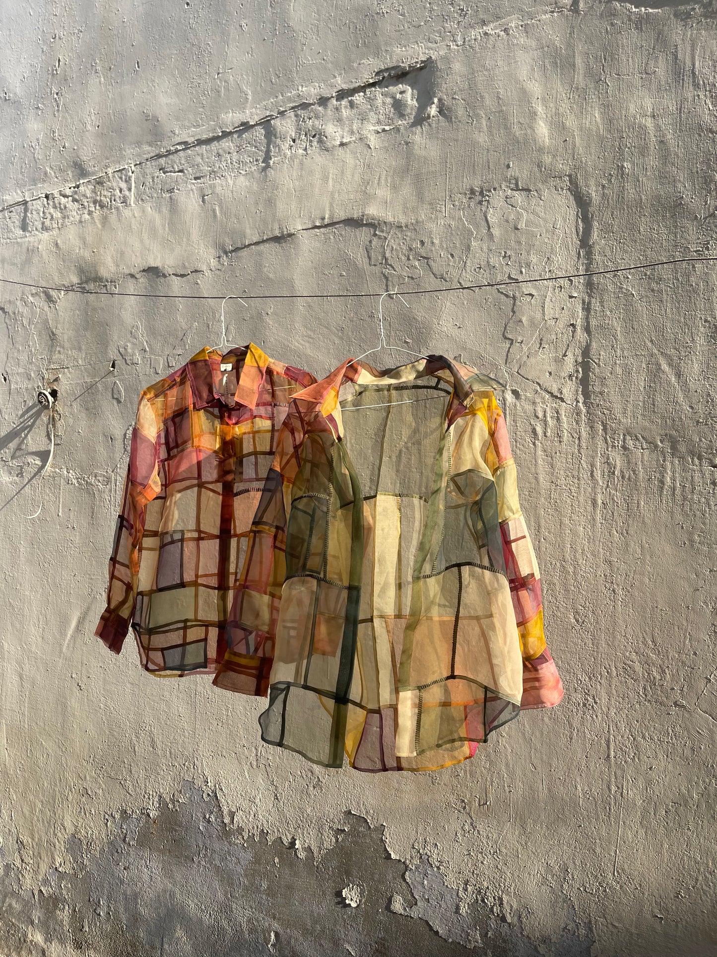 Indradhanush Organza Shirt