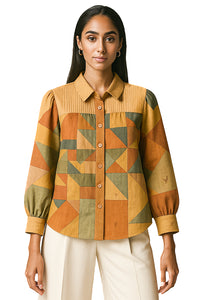 Mosaic Cotton Shirt