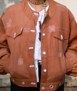 Brown Khadi - Jacket