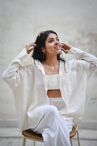 Mia Oversized Cotton Shirt