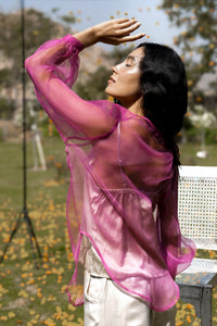 Eve Silk Organza Top