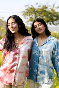 Shibori Silk Shirt