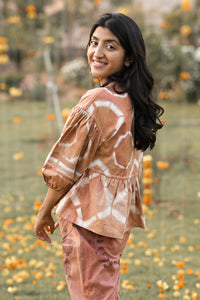Cutch Jelly Pep Handloom Cotton Top