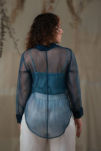 Starlight Silk Organza Top
