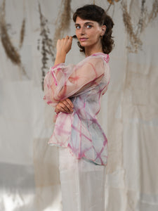 Cotton Candy Silk Jacket