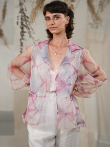 Cotton Candy Silk Jacket