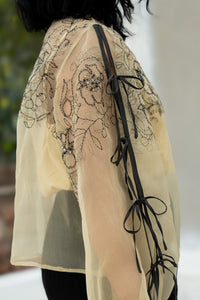 Butter Toffee Silk Top