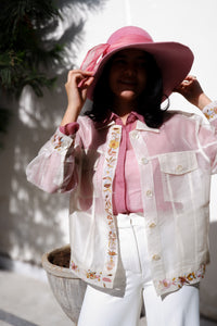 Bloom Silk Organza Jacket