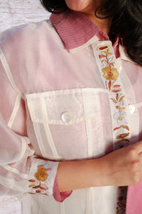 Bloom Silk Organza Jacket