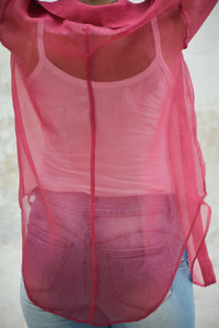 Basic Silk Organza Shirt