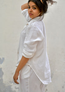 White Cotton Co-ord Set