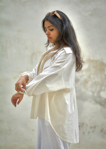 Mia Oversized Cotton Shirt