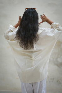 Mia Oversized Cotton Shirt