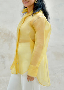 Basic Silk Organza Shirt