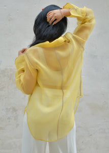 Basic Silk Organza Shirt