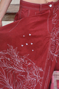 Red Valen - Skirt