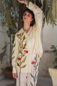 Garden Handloom Silk Set