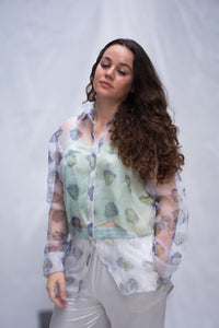 Navrang Silk Organza Top