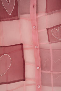 Sweetheart Organza Shirt