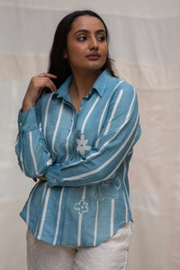 Silver lining Cotton Shirt
