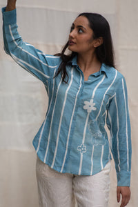 Silver lining Cotton Shirt