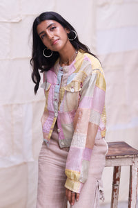 Coco Chanderi Silk Jacket
