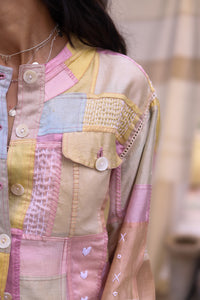 Coco Chanderi Silk Jacket