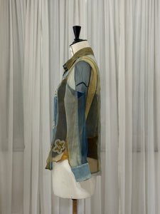 Morni Verti Silk Organza Shirt
