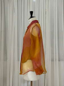 Cuore Silk Organza Shirt