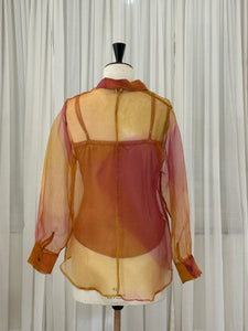 Cuore Silk Organza Shirt