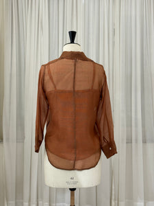Floral Chemise Kota Silk Shirt