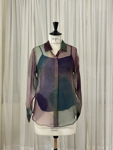 Midnight Potion 2.0 Silk Organza Shirt