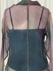 Midnight Potion 2.0 Silk Organza Shirt