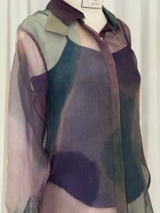 Midnight Potion 2.0 Silk Organza Shirt