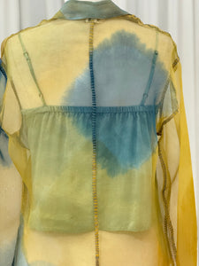 Meadow Silk Organza Shirt