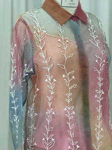 Holi Silk Organza Shirt