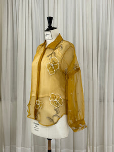 Citronella Silk Organza Shirt
