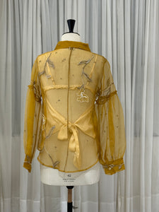 Citronella Silk Organza Shirt