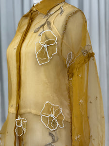 Citronella Silk Organza Shirt