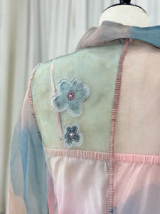 Milka w/Flowers Organza Shirt