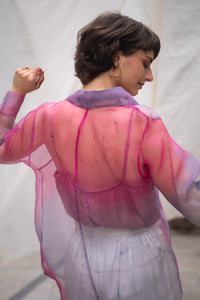 Fluer Silk Organza Shirt