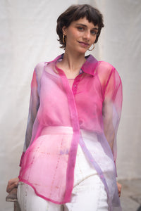 Fluer Silk Organza Shirt