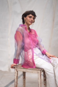Fluer Silk Organza Shirt