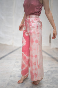 Pink Shibo Satin Silk Pants