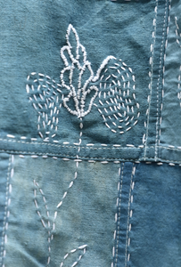 Denim Blue Patchwork - Jacket