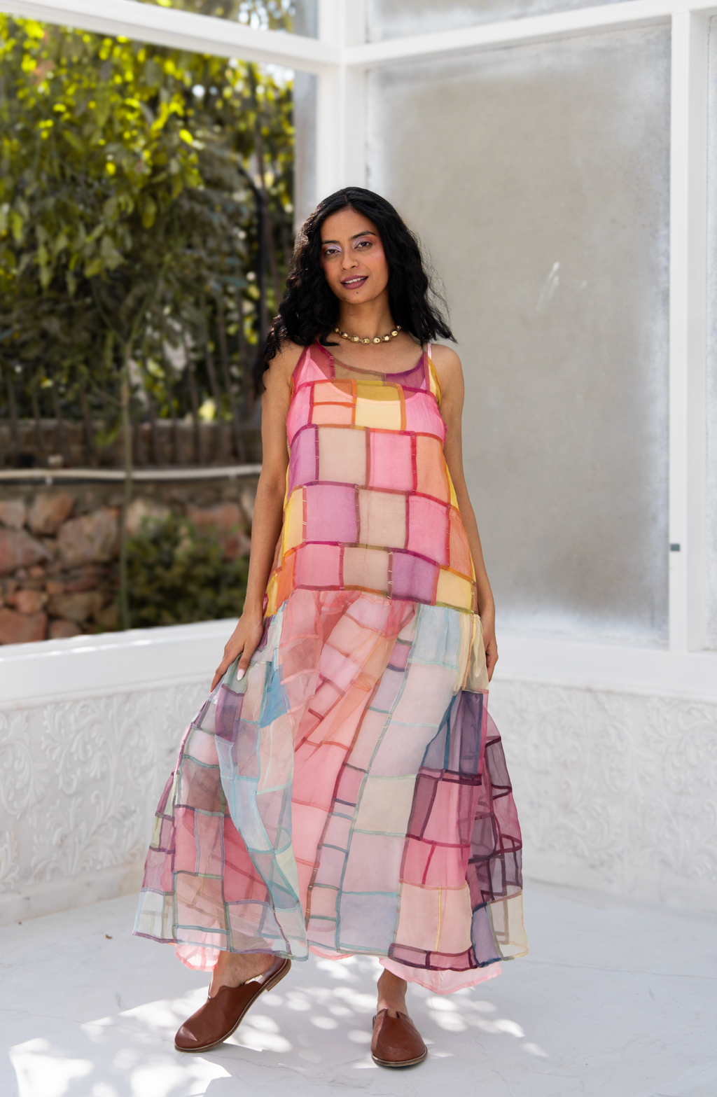 Indra Birthday Cake Organza Dress