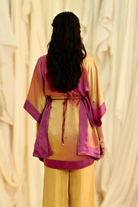 Cuore Satin Silk Kaftan
